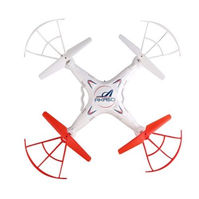 AKASO-X5C-Quadcopter-24GHz-4-CH-6-Axis-Gyro-RC-Drone-HD-Camera-Bundle-with-Battery-and-Charger-0-0